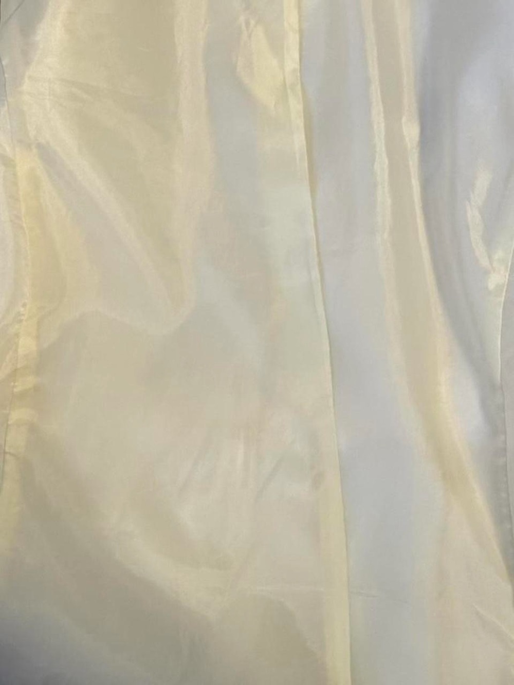 Merona cream and white Polka Dot trench coat with belt- small - Picture 8 of 8